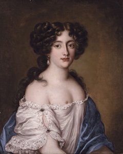 フランス語：アフロディーテに扮したマザラン公爵夫人オルタンス・マンチーニの肖像 アフロディーテに扮したマザラン公爵夫人オルタンス・マンチーニ（1646-1699）の肖像 作： ジェイコブ・フェルディナンド・ヴォエト