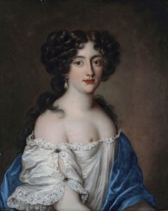 フランス語：アフロディーテに扮したマザラン公爵夫人オルタンス・マンチーニの肖像 アフロディーテに扮したマザラン公爵夫人オルタンス・マンチーニ（1646-1699）の肖像 作： ジェイコブ・フェルディナンド・ヴォエト