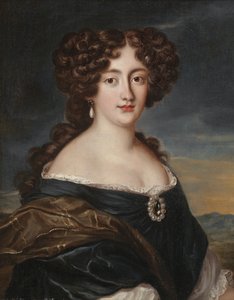 オルテンシアマンチーニの肖像 作： Jacob Ferdinand Voet