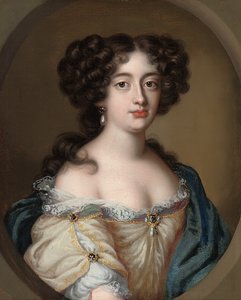 オルテンシアマンシーニと伝統的に確認されている女性の肖像画 作： Jacob Ferdinand Voet