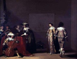 ミュージック・パーティー 作： Jacob Fransz van der Merck