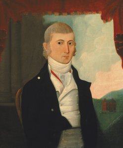 チャールズ・マックナイト大尉、1800年。 作： Jacob Frymire