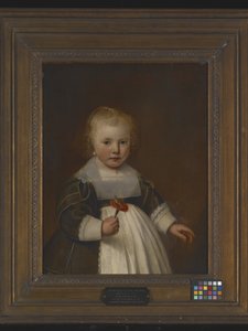 少女の肖像（木に油彩） 作： Jacob Gerritsz Cuyp