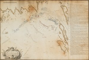 ビボー湾の戦い、1790年 地図、1790年 作： Jacob Gillberg