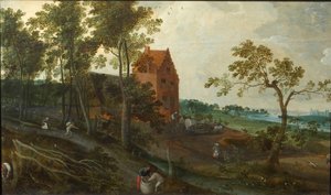 四季：夏、1577年。 作： Jacob Grimmer