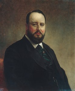 ジョセフ・W・ドレクセル、1877年。 作： Jacob Hart Lazarus