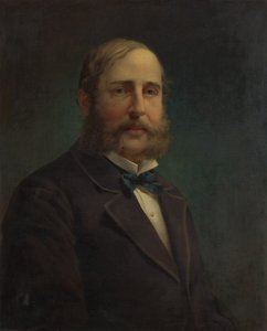 自画像、1870～80年。 作： Jacob Hart Lazarus