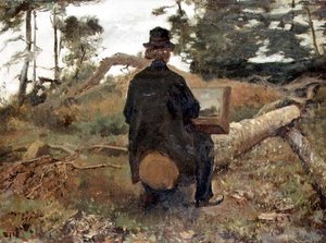 ガブリエル絵画 作： Jacob Henricus or Hendricus Maris