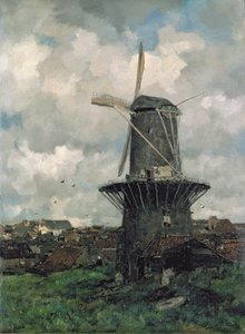 風車 作： Jacob Henricus or Hendricus Maris