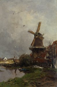 風車 作： Jacob Henricus or Hendricus Maris