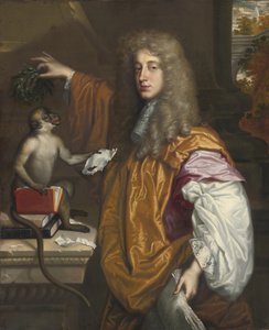 ジョンウィルモットの肖像、第2伯爵ロチェスター1647-1680 作： Jacob Huysmans