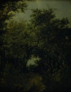 オークの森の道 作： Jacob van Ruisdael