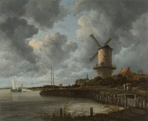 Wijk bij Duurstedeの風車 Wijk bij Duurstede の風車 作： Jacob van Ruisdael