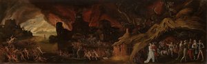 最後の審判と七つの大罪 作： Jacob Isaacsz. van Swanenburg