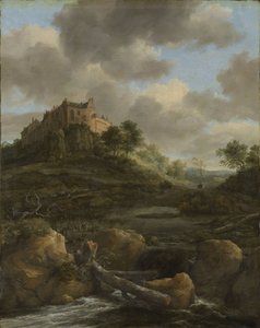 ベントハイム城、1650〜82年 作： Jacob van Ruisdael