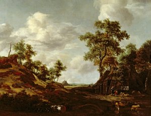 不明な画像 作： Jacob van Ruisdael