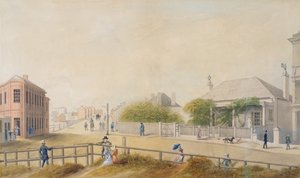 オックスフォードストリート、シドニー、1847