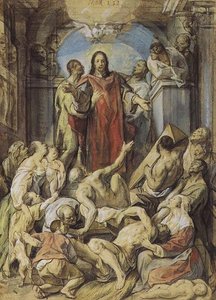 奇跡を起こすキリスト 作： Jacob Jordaens