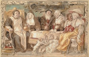 Like to Like（Gelyck By Gelyck） 作： Jacob Jordaens