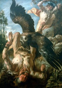 プロメテウスバウンド、c1640 作： Jacob Jordaens