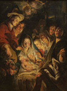 羊飼いの礼拝 作： Jacob Jordaens