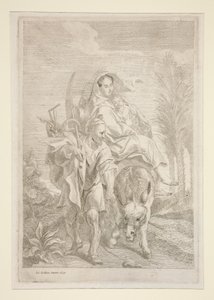 エジプトへの逃避 作： Jacob Jordaens