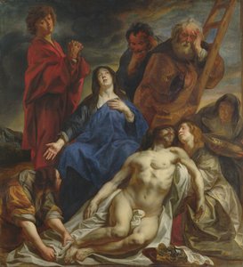 嘆き、1650年頃 作： Jacob Jordaens