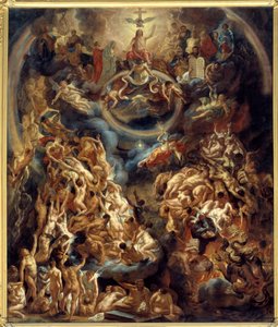 最後の審判 ヤコブ・ヨルダンス（1593-1678）の絵画 1653年 日3,91x3 m