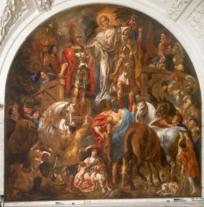 ローマ人とバタヴィ人の間の平和 作： Jacob Jordaens the elder