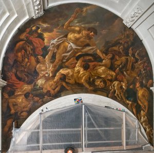 サムソンがペリシテ人を破る 作： Jacob Jordaens the elder