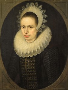 アントワネット・ワレランの肖像 (1598-?) 作： Jacob Lambrechtsz Loncke