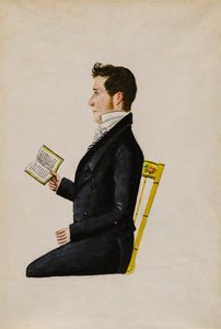 ジョージ・マッサーの肖像、カリフォルニア州。 1826年。 作： Jacob Maentel