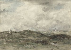 砂丘の風景 作： Jacob Maris