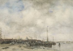 都市の眺め 作： Jacob Maris
