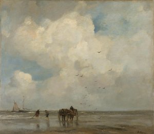 貝釣り 作： Jacob Maris