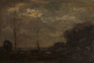月明かりで航海する 作： Jacob Maris