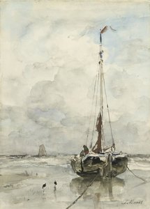 浜辺の漁師の小指 作： Jacob Maris