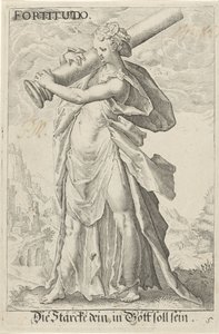 クラクト（強さ） 強さ（オブジェクトのタイトル） 作： Jacob Matham (attributed to)