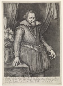 オレンジの王子フィリップ・ウィレムの肖像画 作： Jacob Matham