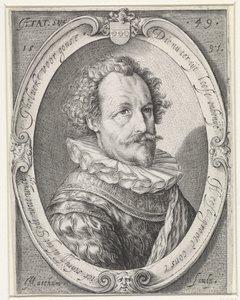 49歳の見知らぬ男の肖像 作： Jacob Matham