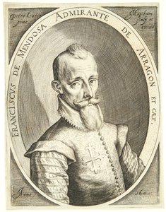 フランシスコ・メンドーサの肖像 作： Jacob Matham
