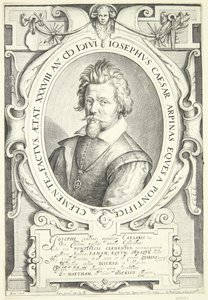ジュゼッペ・セザーリの肖像 作： Jacob Matham