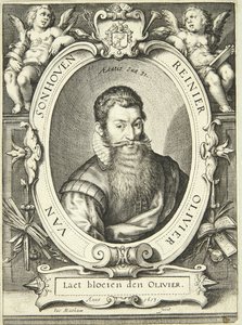 Reinier Olivier van Sonhovenの肖像 作： Jacob Matham