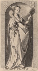 誇り 作： Jacob Matham after Hendrik Goltzius