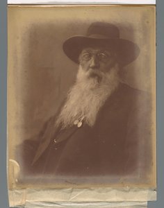 帽子と口の中に葉巻を持つひげを生やした男の肖像 作： Jacob Merkelbach