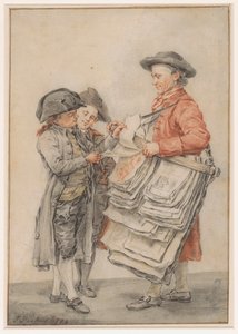 De prentverkoper 作： Jacob Perkois (signed by artist)