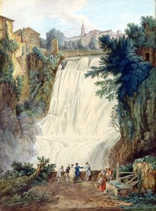 チボリの滝（The Falls at Tivoli 作： Jacob Philippe Hackert