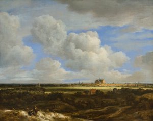 ハーレムの全景 1669年頃 油彩・カンヴァス