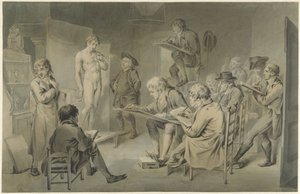 アカデミーでの描画クラス 作： Jacob Smies