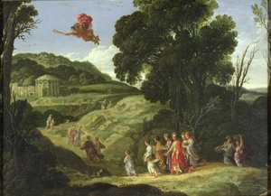 水銀とヘルス、1605-08年頃 作： Jacob Symonsz Pynas or Pinas